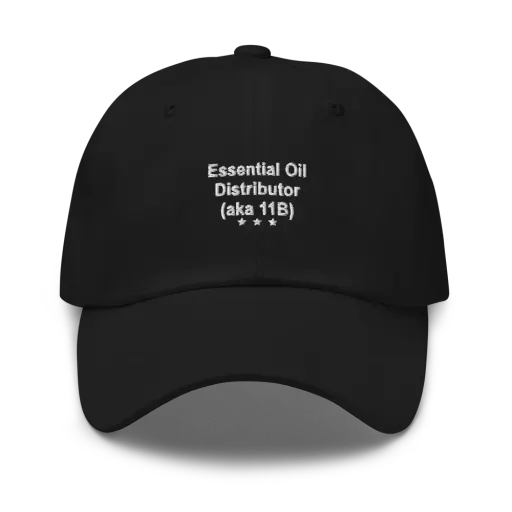 Essential Oil Distributor Cap — Black