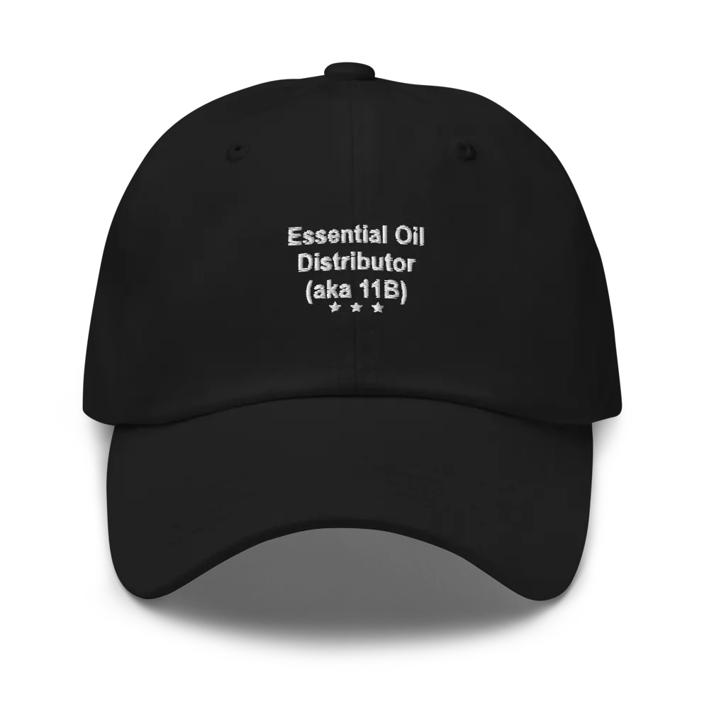 Essential Oil Distributor Cap — Black