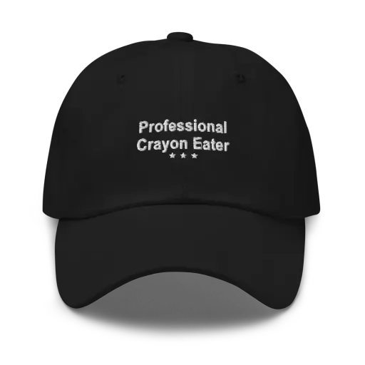 Professional Crayon Eater Cap — Black