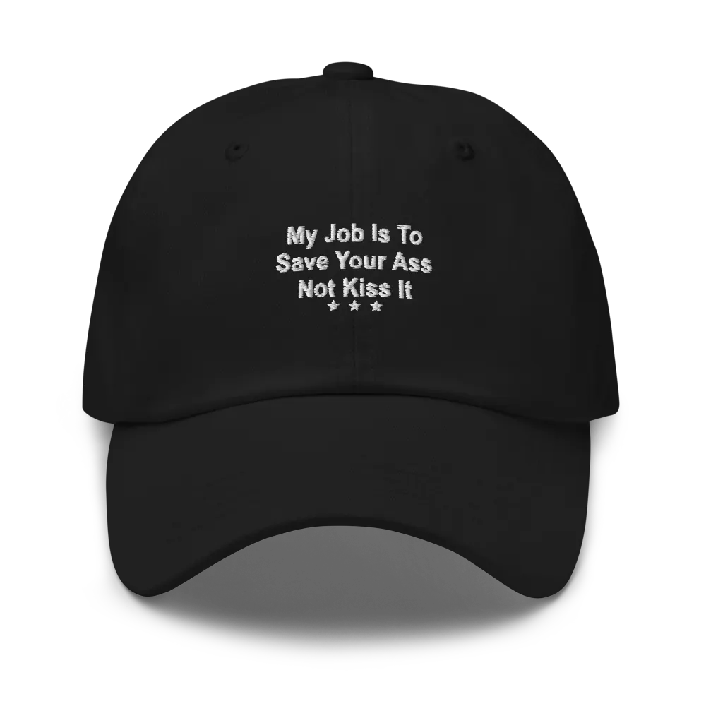 Save Your Ass Cap — Black