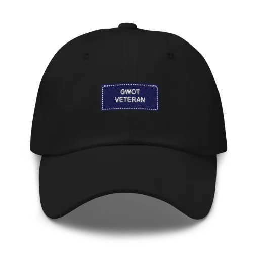 GWOT Low Profile Patch Cap — Black