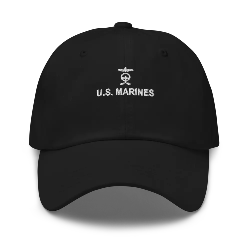 Marines EGA Tonal Cap — Black