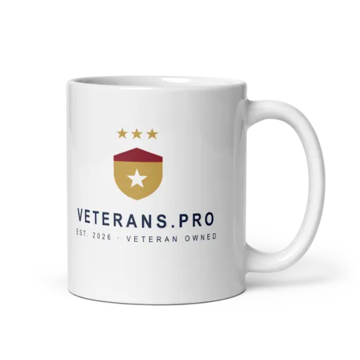 Veterans Coffee Mug — Navy