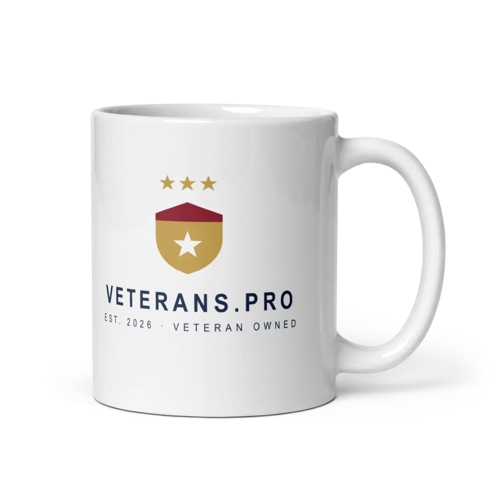 Veterans Coffee Mug — Navy